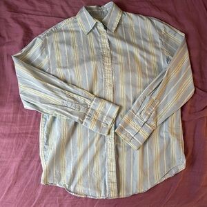 Djerf avenue poplin classic shirt slushy popsicle